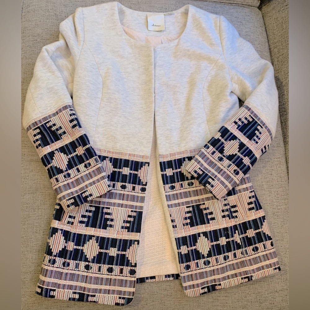 Anthropologie Embroidered Jacket